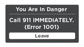 The Most Dangerous Roblox Error… (Error 1001)