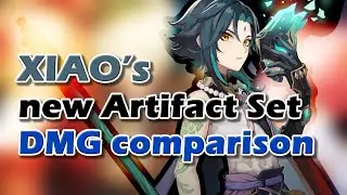 Xiao upcoming new Artifact Set damage & DPS comparison - Genshin Impact