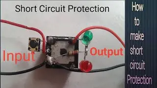 How to make Short circuit Protection with Relay | Basic Electronic | Electro Fever