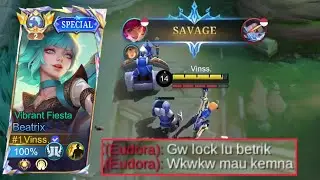 DILOCK EUDORA MULU GW! MODE SERIUS LANGSUNG SAVAGE!