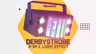 BeamZ StrobeDerby 2-in-1 Party Effect