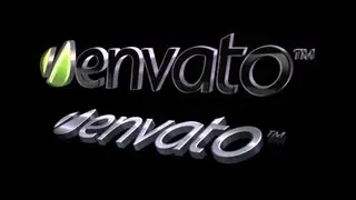 Apple Motion template - 3D Metal Logo