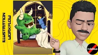 Designing Cartoon Characters - The Boy and the Monster #characterdesign