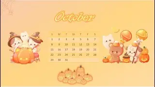 Calendar October 2023 | Setup