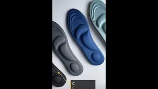 Стельки для обуви женские и мужские ортопедические для спортивной