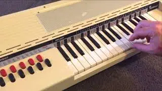 Bontempi BN8.10 Reed Organ ...so weird!
