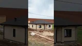 Дом 91,7кв.м в д. Бобино готов в черновой отделке.
