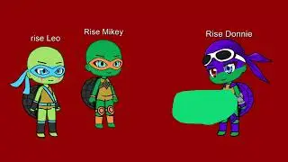 TMNT 2018| Leo Raph Donnie and Mikey vore splinter