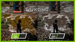 Black Myth: Wukong | RTX ON vs OFF | Ray Tracing - Graphics Comparison