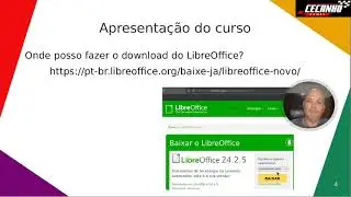 Curso Libreoffice Calc - Aula 01