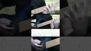 Bad Omens - Nowhere To Go (Guitar Cover + TABS) #shorts