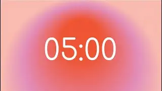 Red Aura 5 Minute Timer