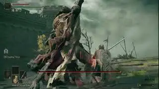 Elden Ring - Margit, The Fell Omen No Damage Stance Break Combo Early Game Battle