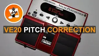 How to setup the Boss VE20 (part 2) vocal pitch correction