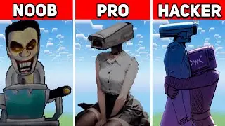 Minecraft battle: NOOB VS PRO VS HACKER / Skibidi Toilet ALL Characters Pixel Art Collection #4