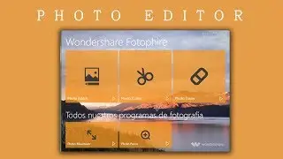Wondershare Foto Editor: Editor de fotos