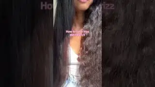 INSTANTLY TAME FRIZZY CURLY HAIR💫#cocoandeve #curlyhair #curlyhairtutorial #naturalhair #dryhair