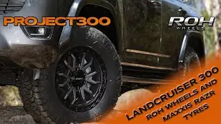 ROH wheels & Maxxis Razr AT811 tyres on a Toyota LandCruiser 300