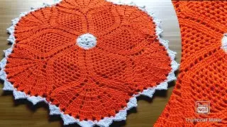 How to crochet doily / doily tutorial