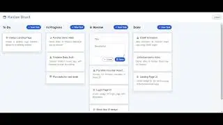 Kanban Board - Trello Clone