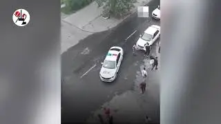 Драка Алкашей возле Кабака
