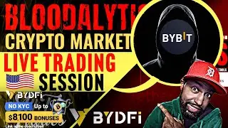 Bybit HACKED for $1.5B! Crypto Flash Crash & Black Swan Alert! | LIVE TRADING w/ Crypto Blood