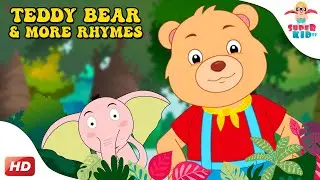 🧸 Teddy Bear and More Fun Rhymes | Nursery Rhymes for Kids 🎶 | Superkid TV 🌟