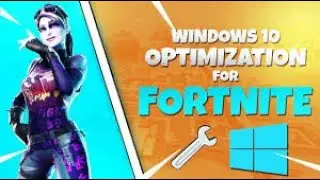 How to OPTIMIZE Windows 10 for GAMING......fortnite lag, stutters and textures not loading fix