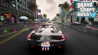 GTA 6 Graphics? Bridging the Gap Between Reality and Virtuality! RTX 4090 Ray Tracing Showcase