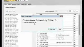 How to Save filtered proxies to csv in Proxy Goblin