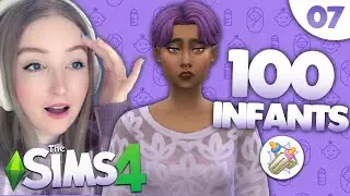 Our Suffering is Over?! - 100 Infants Challenge [07] | The Sims 4