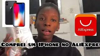 COMPREI UM IPHONE X no AliExpress