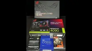 Intel Core i9-13900K and Nvidia RTX 4090 Build Completed: Benchmarks with 6 GHz CPU & 3 GHZ GPU!