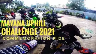 Mayana Uphill Challenge Commemoration Ride 2021 | MOTOCEBVLOGS