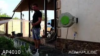 AP4010 Бокс со шлангом для полива 20м, навесной