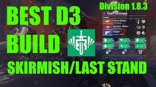 D3 Damage Build for Skirmish & Last Stand. Division 1.8.3.