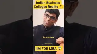 Indian Business Schools Students Mindset 🔥MBA from IIM Reality 