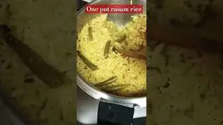 One Pot Rasam Rice Recipe #shorts #trending #viral #youtubeshorts #onepotmeal