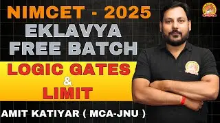 MAHA मैराथन COMPUTER & MATHS  Logic Gates  & Limit #maarula #nimcet #cuet-pg#vector