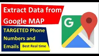How to extract Data | G Map Extractor| Google Map | Google Data | google map data extractor software