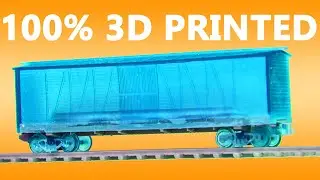 Creating an entire model railroad with a 3D printer:  The Ultimate DIY Challenge