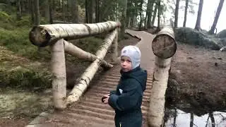 Гуляем с сыном в парке Монрепо 15.03.2024