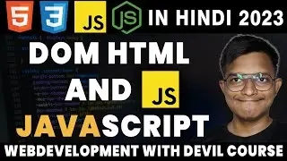 DOM Manipulation IN JAVASCRIPT And HTML
