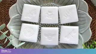 15 Minute Embossed Guest Soap Tutorial / September 2024 Stamped Soap Challenge