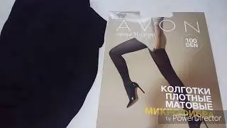 AVON/ КОЛГОТКИ С ПРИМЕРКОЙ😉 100 DEN, 4