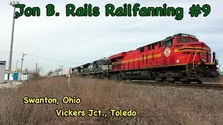 Railfanning #9 - NS at Swanton, Ohio and Vickers Jct., Toledo - NS Heritage Unit - Jon B. Rails