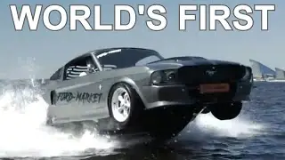 WORLD'S FIRST MUSTANG BOAT