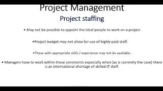 Project Management