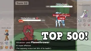 BACK INTO THE TOP 500 | High Ladder Pokemon Showdown Random Battles