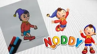 Noddy in Toyland - Make way for Noddy || Drawing and Coloring for Kids